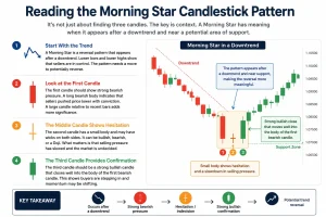 Reading the Morning Star Candlestick Pattern