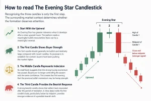 How to read The Evening Star Candlestick?