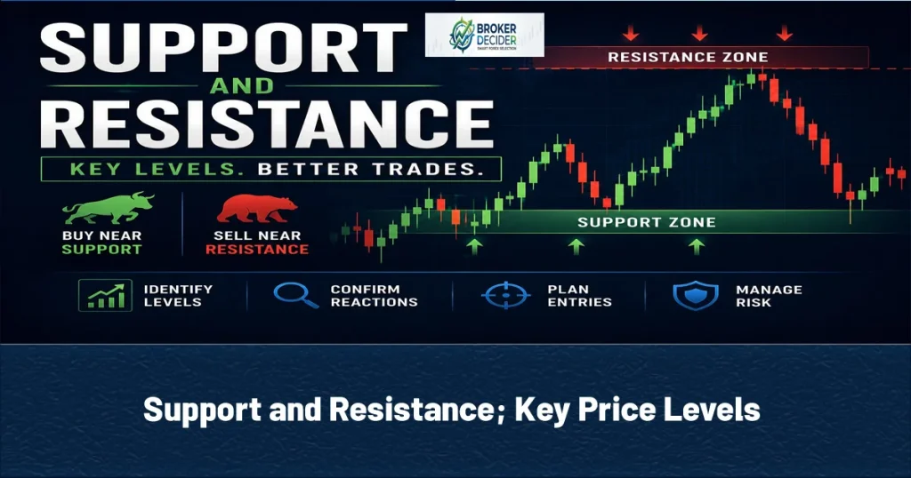 Support and Resistance; Key Price Levels