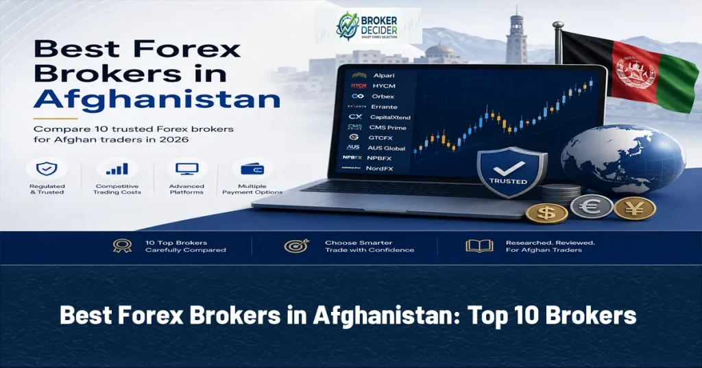 Best Forex Brokers in Afghanistan: Top 10 Brokers in 2026