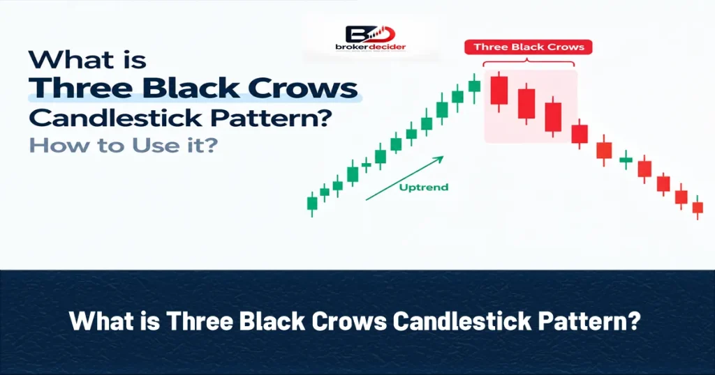 What is Three Black Crows Candlestick Pattern? How to Use it?