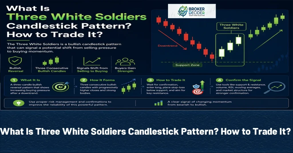 What Is Three White Soldiers Candlestick Pattern? How to Trade It?
